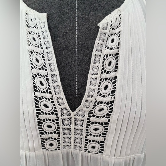 MAEVE Women’s White Lace Tunic Size: M (Anthropologie) - Picture 2 of 8